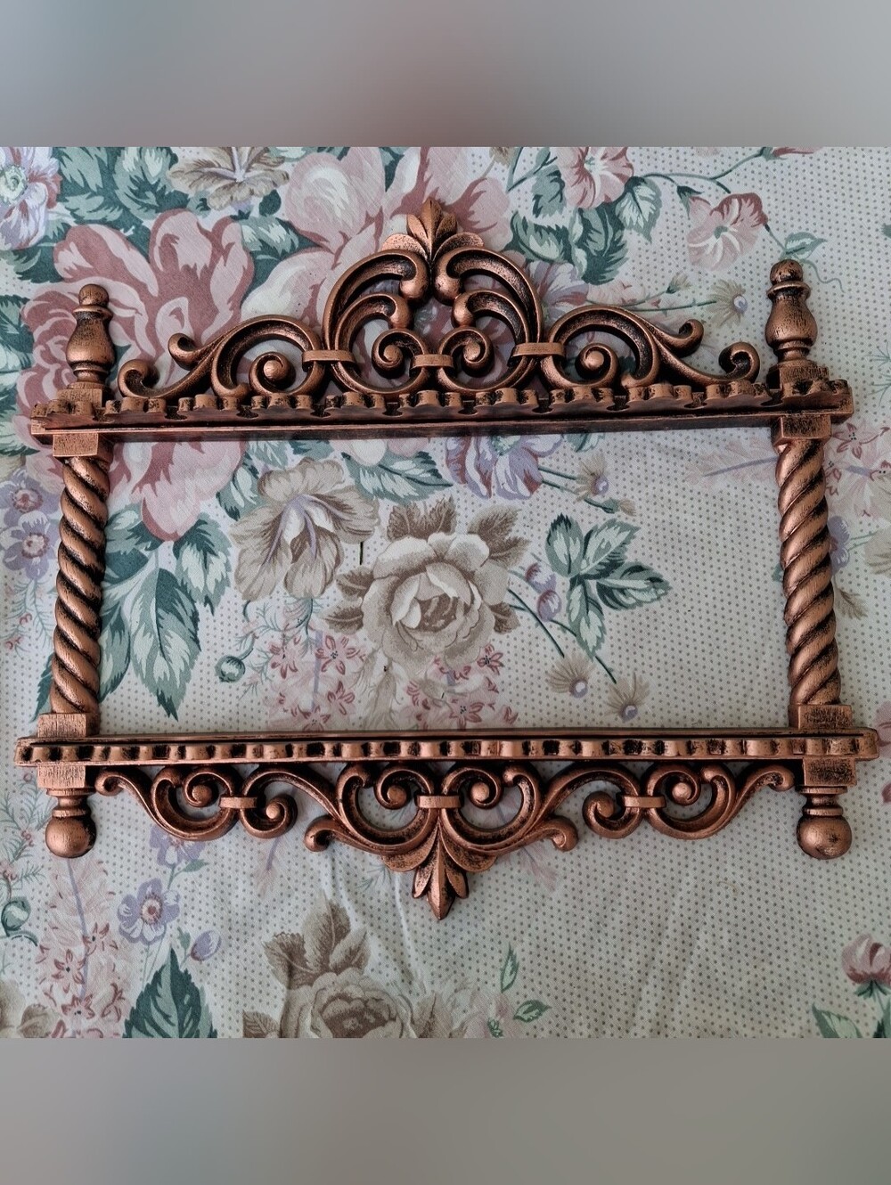 VTG 1973 COPPERCRAFT GUILD BY DART #5458 20 PCS SOUVENIR SPOON RACK PLASTIC RETR